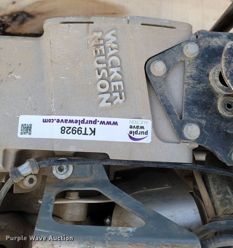 image for item KT9928 (2) Wacker Neuson plate compactors