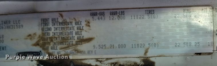 image for item KT9931 2003 Freightliner FL80  utility / service truck