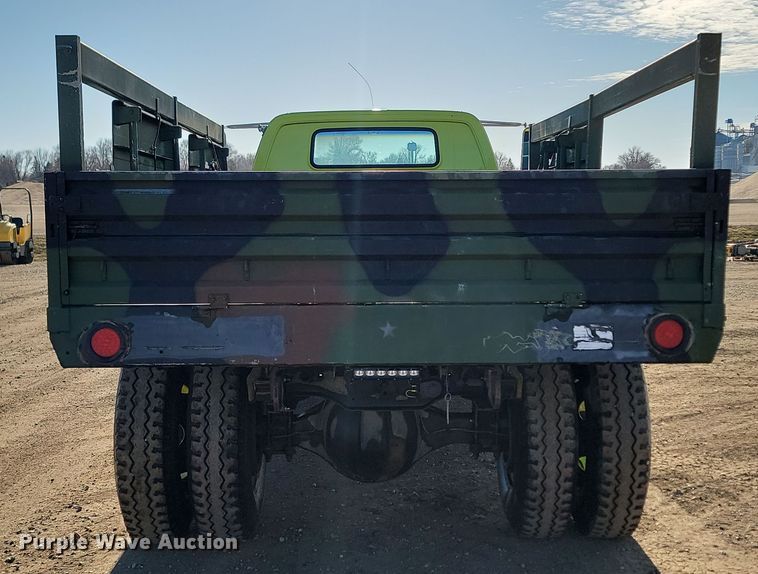 image for item KT9932 1978 GMC 6500 Sierra  flatbed truck