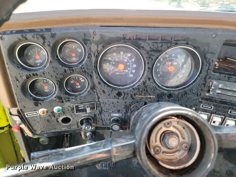 image for item KT9932 1978 GMC 6500 Sierra  flatbed truck