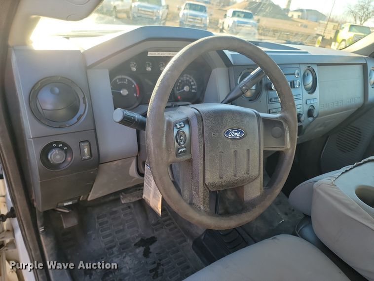 image for item KT9938 2012 Ford F550  Crew Cab flatbed truck