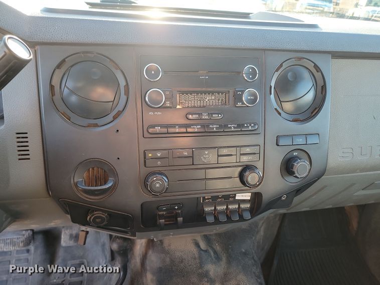 image for item KT9938 2012 Ford F550  Crew Cab flatbed truck