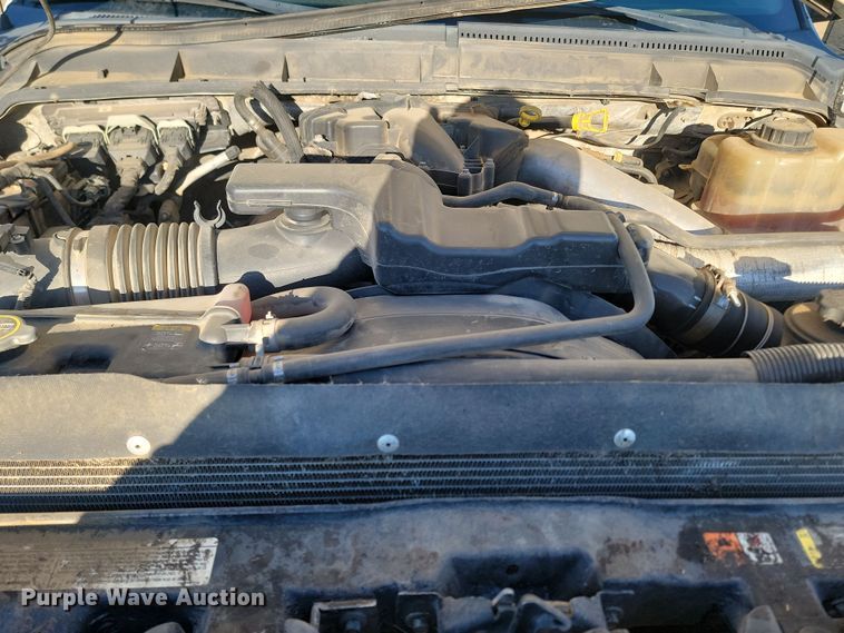 image for item KT9938 2012 Ford F550  Crew Cab flatbed truck