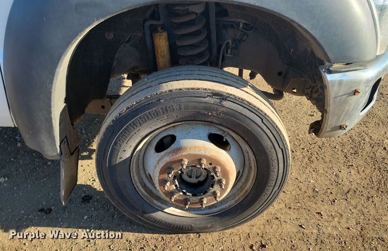 image for item KT9938 2012 Ford F550  Crew Cab flatbed truck