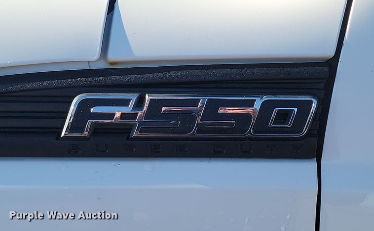 image for item KT9938 2012 Ford F550  Crew Cab flatbed truck