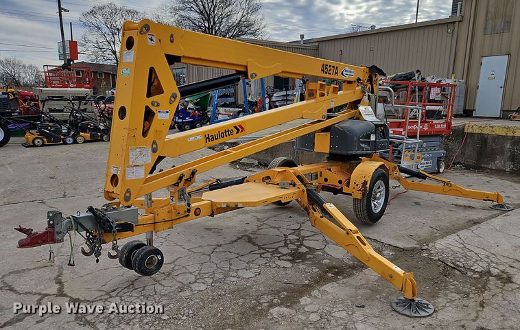 image for item LB9686 2016 Haulotte 4527A  boom lift