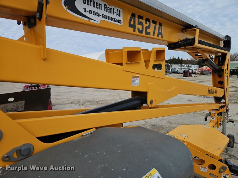 image for item LB9686 2016 Haulotte 4527A  boom lift
