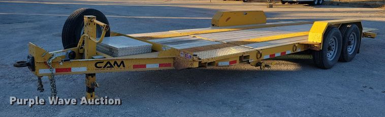 image for item LC9466 2022 CAM Superline tilt deck equipment trailer