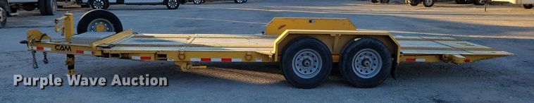 image for item LC9466 2022 CAM Superline tilt deck equipment trailer