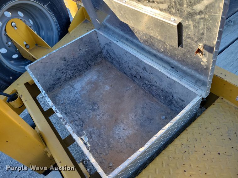 image for item LC9466 2022 CAM Superline tilt deck equipment trailer