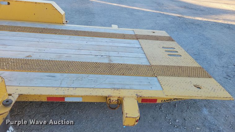 image for item LC9466 2022 CAM Superline tilt deck equipment trailer