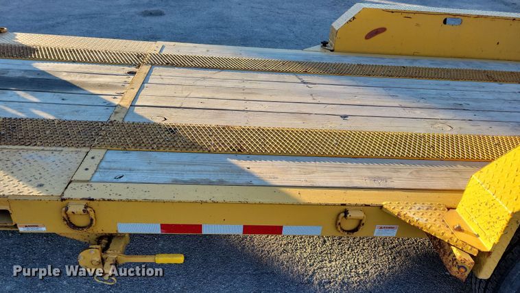 image for item LC9466 2022 CAM Superline tilt deck equipment trailer