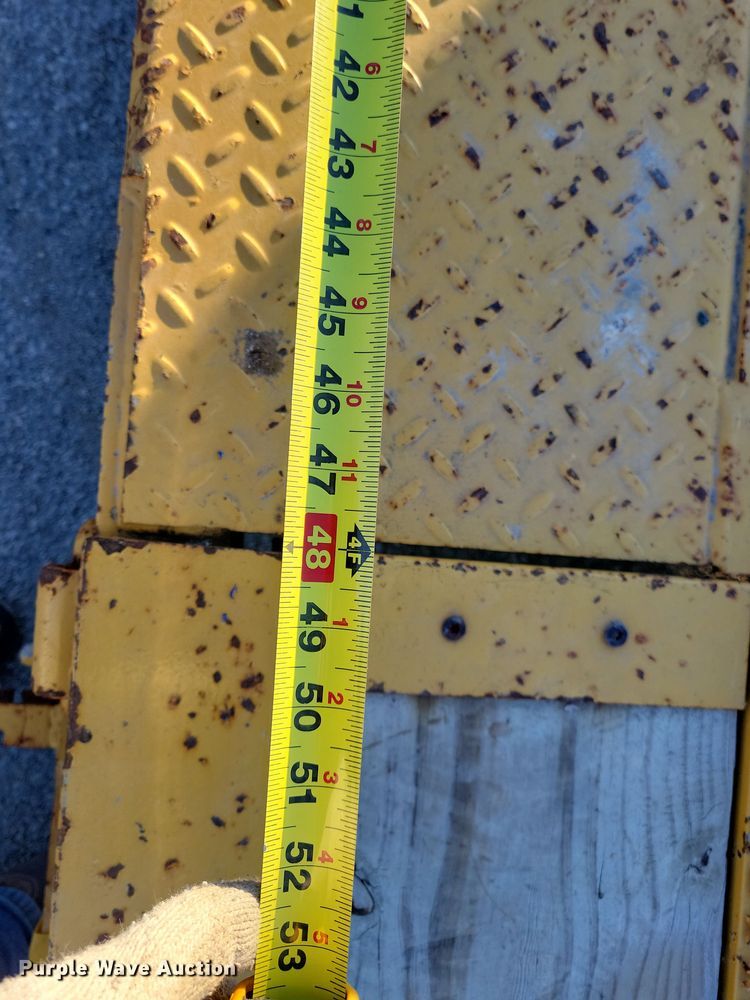 image for item LC9466 2022 CAM Superline tilt deck equipment trailer