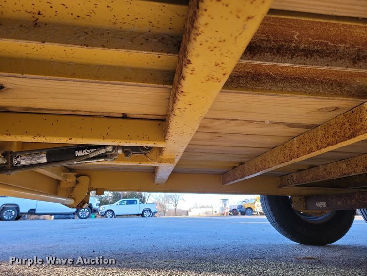 image for item LC9466 2022 CAM Superline tilt deck equipment trailer