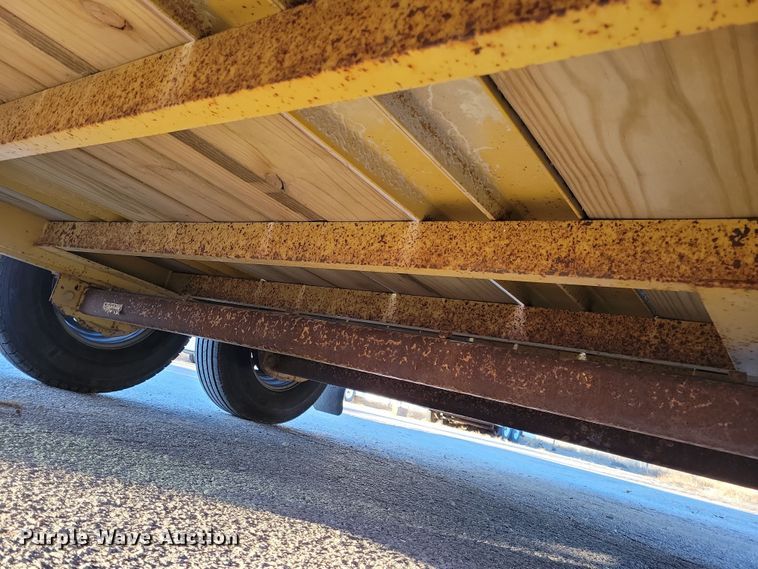 image for item LC9466 2022 CAM Superline tilt deck equipment trailer