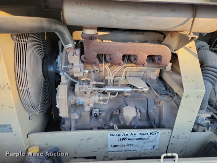 image for item LC9467 Ingersoll Rand 185 air compressor