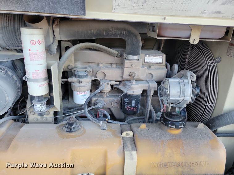 image for item LC9467 Ingersoll Rand 185 air compressor