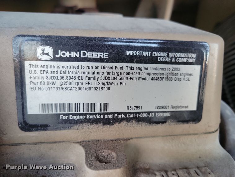 image for item LC9467 Ingersoll Rand 185 air compressor