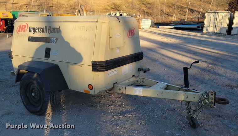 image for item LC9468 Ingersoll Rand 185 air compressor