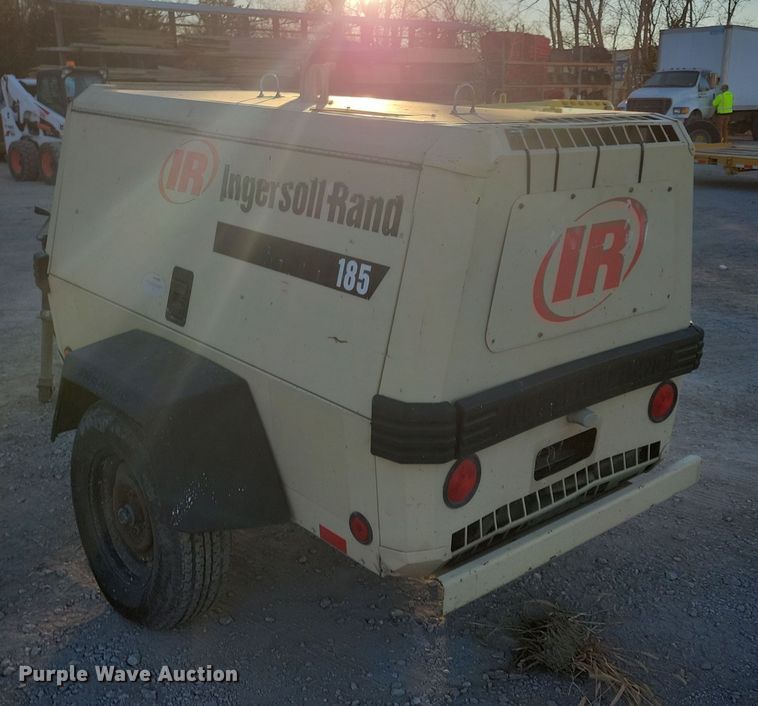 image for item LC9468 Ingersoll Rand 185 air compressor