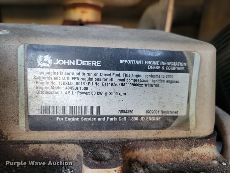 image for item LC9468 Ingersoll Rand 185 air compressor