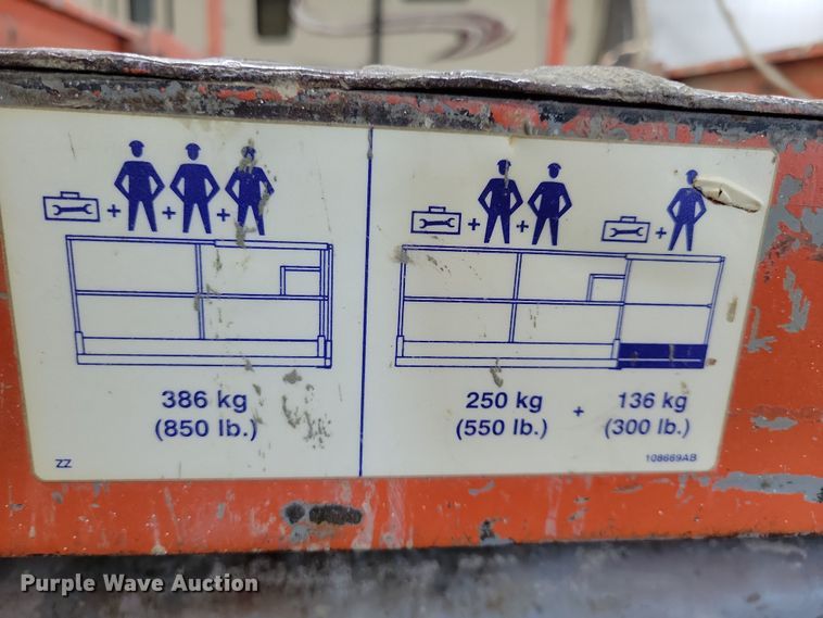 image for item LC9472 Skyjack scissor lift