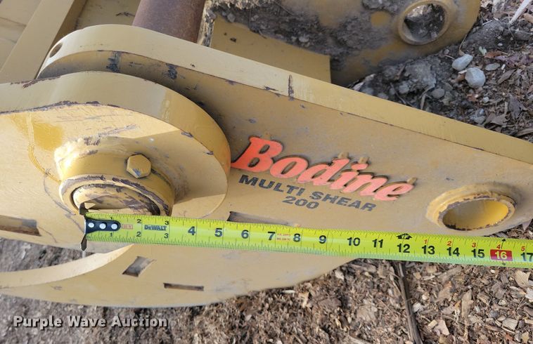 image for item LC9475 Bodine Multi Shear CP-200  excavator shear