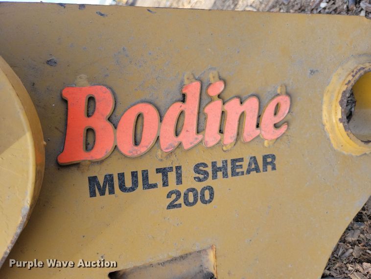 image for item LC9475 Bodine Multi Shear CP-200  excavator shear