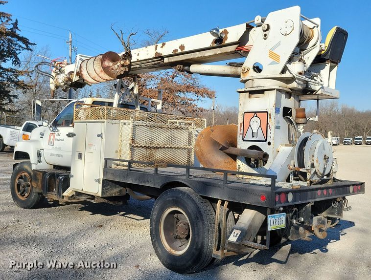 image for item LC9477 1992 Chevrolet Kodiak C6500  digger derrick truck