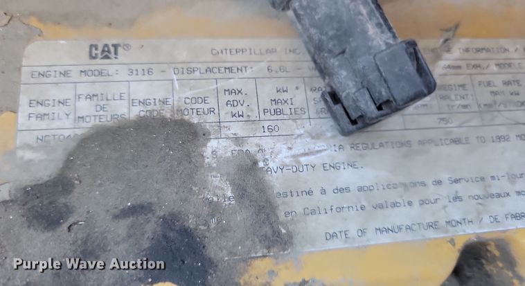 image for item LC9477 1992 Chevrolet Kodiak C6500  digger derrick truck