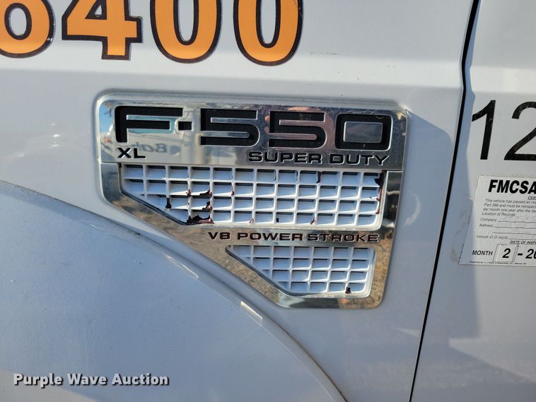 image for item LC9478 2008 Ford F550  bucket truck