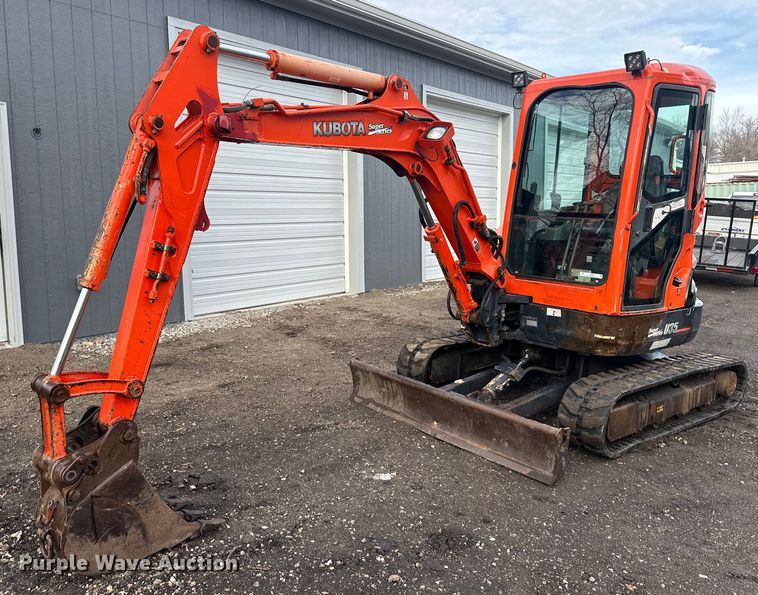 image for item LH9035 2007 Kubota U35SS  mini excavator