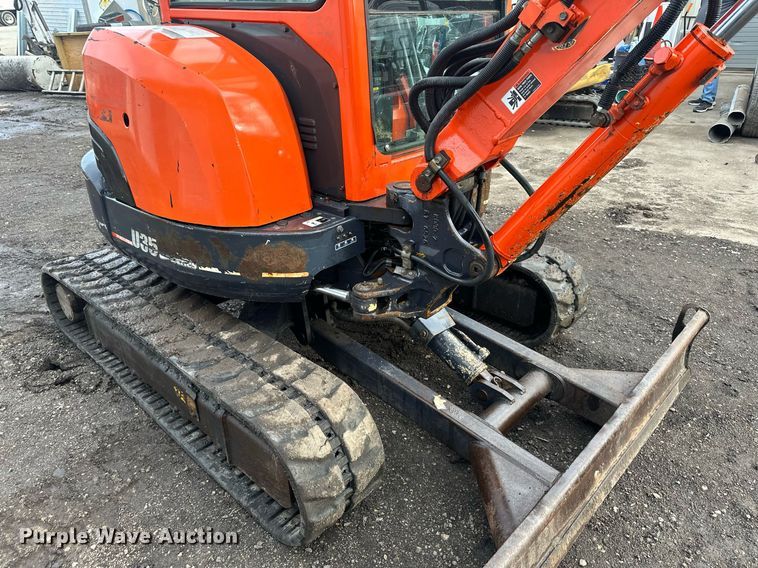 image for item LH9035 2007 Kubota U35SS  mini excavator