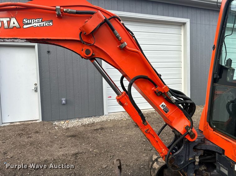 image for item LH9035 2007 Kubota U35SS  mini excavator
