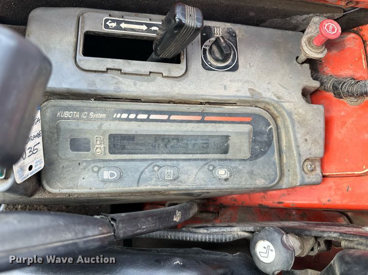 image for item LH9035 2007 Kubota U35SS  mini excavator