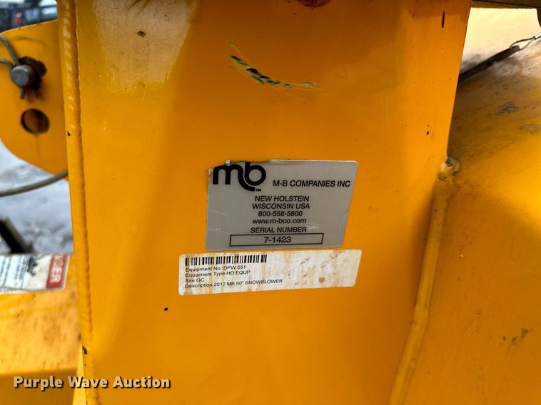 image for item LO9441 2012 MB MSV  municipal tractor