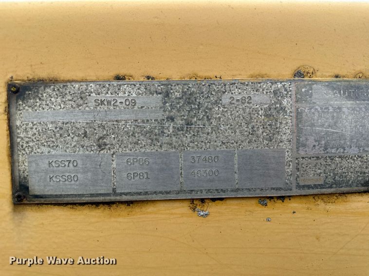 image for item LO9442 Kawasaki KSS70 wheel loader