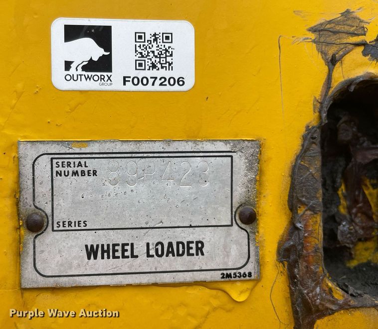 image for item LV9954 1970 Caterpillar 980B  wheel loader