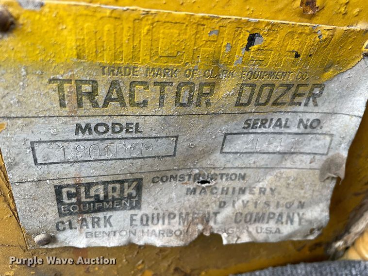 image for item LV9955 1965 Michigan 180TDGM  dozer