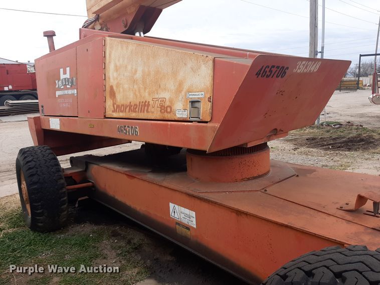 image for item LX9992 1995 Snorkelift TB80 boom lift