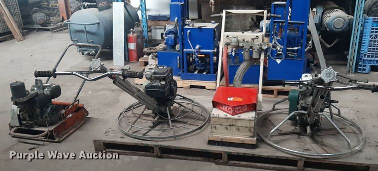 image for item LX9993 Concrete finishing tools