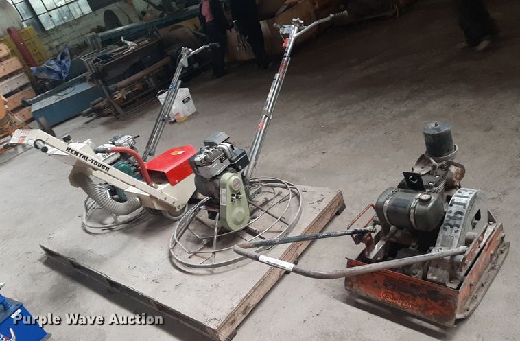 image for item LX9993 Concrete finishing tools