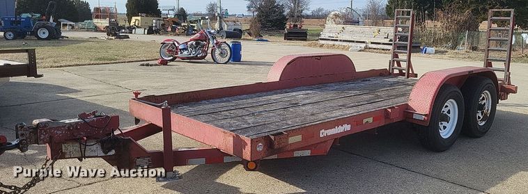 image for item MI9879 2013 Cronkhite 2616EHWA  equipment trailer