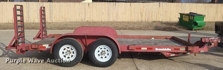 image for item MI9879 2013 Cronkhite 2616EHWA  equipment trailer