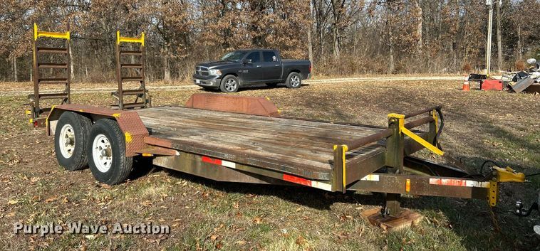 image for item NE9653 2002 M & M  equipment trailer