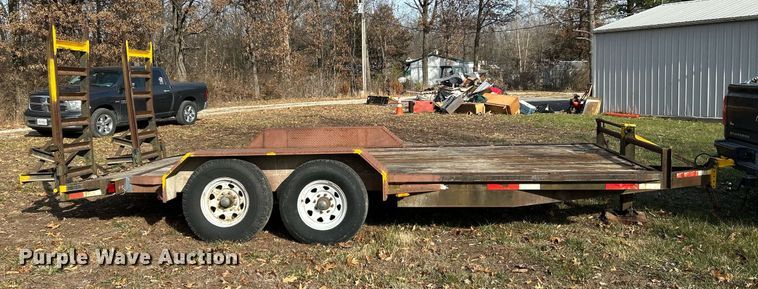 image for item NE9653 2002 M & M  equipment trailer