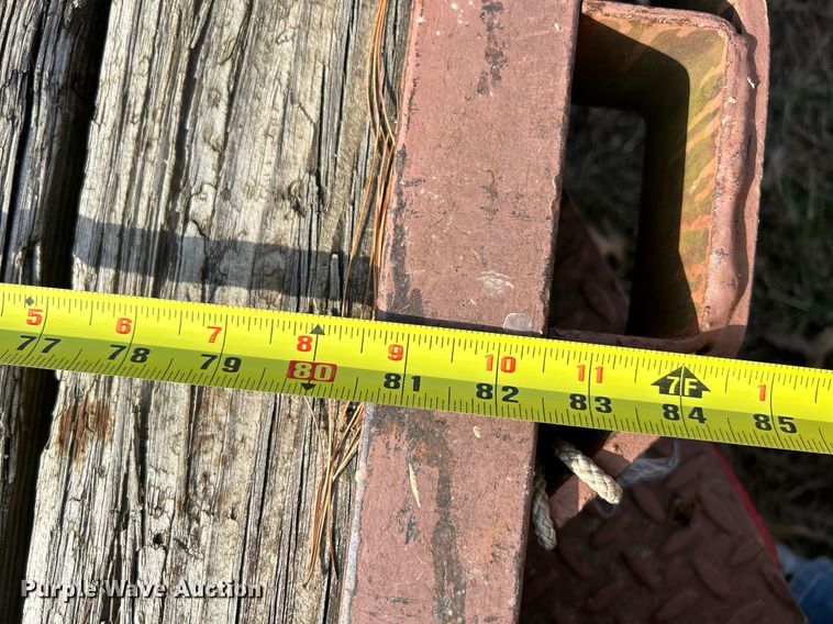 image for item NE9653 2002 M & M  equipment trailer