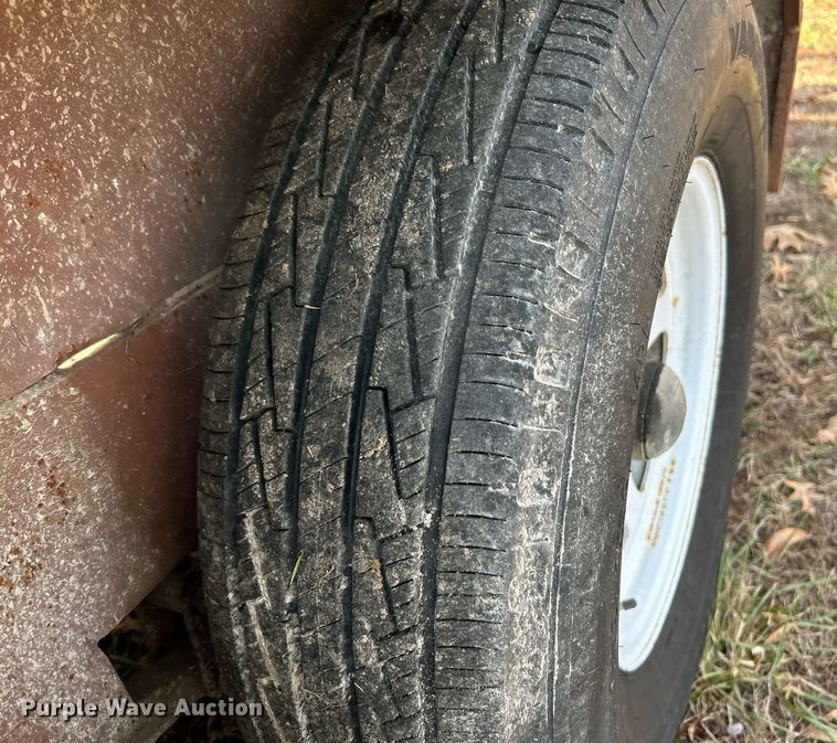 image for item NE9653 2002 M & M  equipment trailer