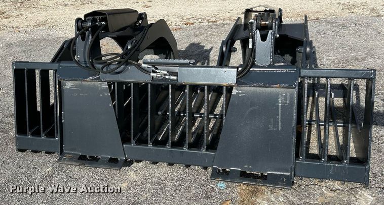 image for item NE9655 Stout HD-69-3  skid steer rock grapple bucket