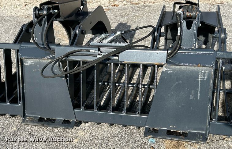image for item NE9655 Stout HD-69-3  skid steer rock grapple bucket